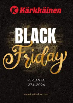 Kaupan Kärkkäinen Kärkkäinen Black Friday -ennakkoilmoitus esikatselu, voimassa 13/10/2026