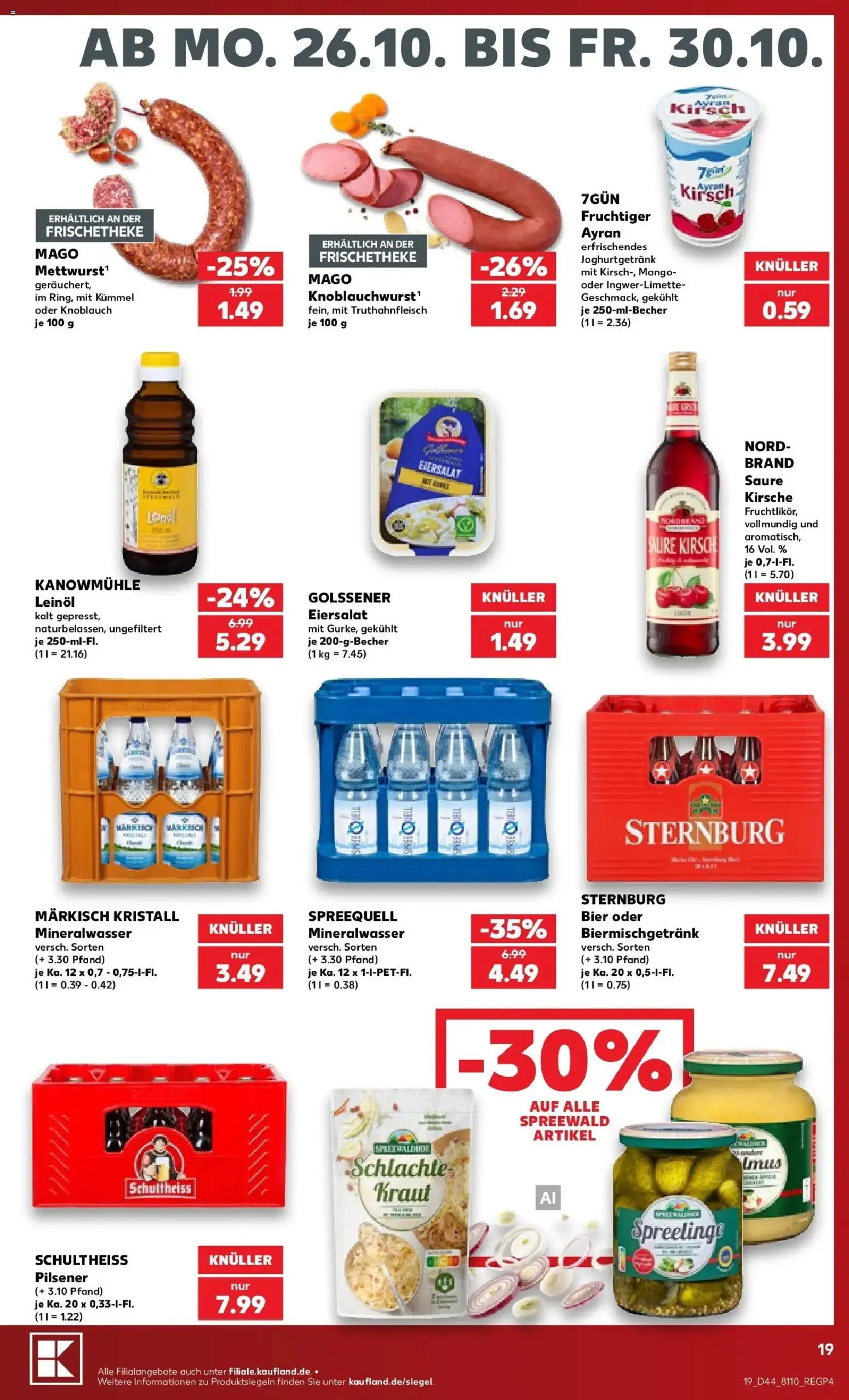 Vorschau von dem Prospekt des Geschäftes Kaufland, gültig ab dem 26.10.2026