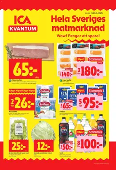 Förhandsgranska reklamblad Aktuella erbjudanden från butik ICA Kvantum gäller från 22/06/2026