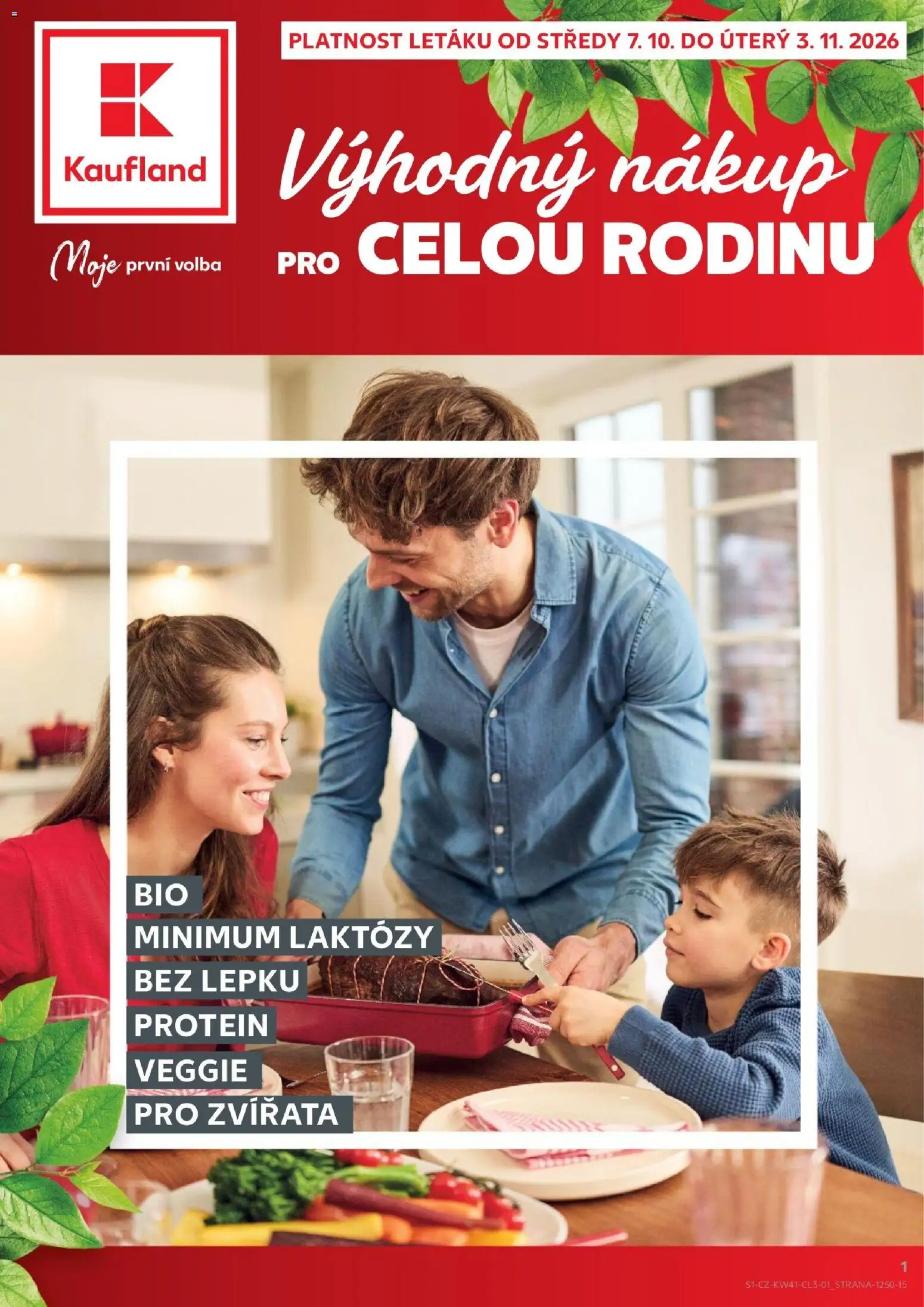 Náhled nabídky: Kaufland Kaufland leták - Praha 8 platný od 07.10.2026 - Protein, Veggie