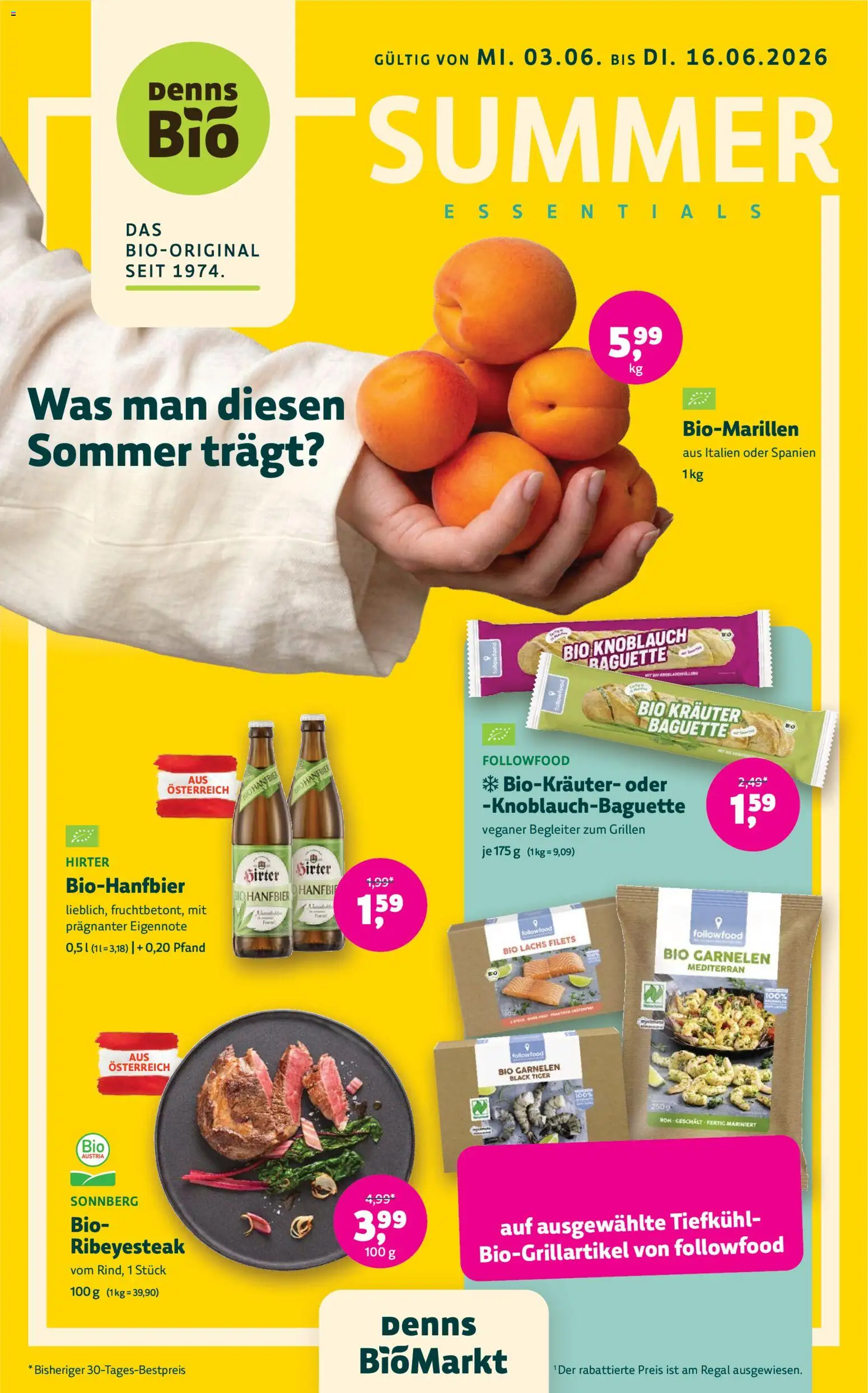 Vorschau der Angebote: Denns BioMarkt Denns BioMarkt Flugblatt gültig ab 03.06.2026