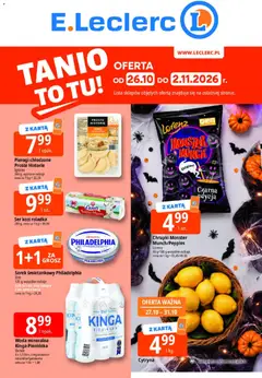 Pogląd gazetki "E.Leclerc gazetka - Tanio To Tu" ze sklepu E.Leclerc ważnej od 26.10.2026
