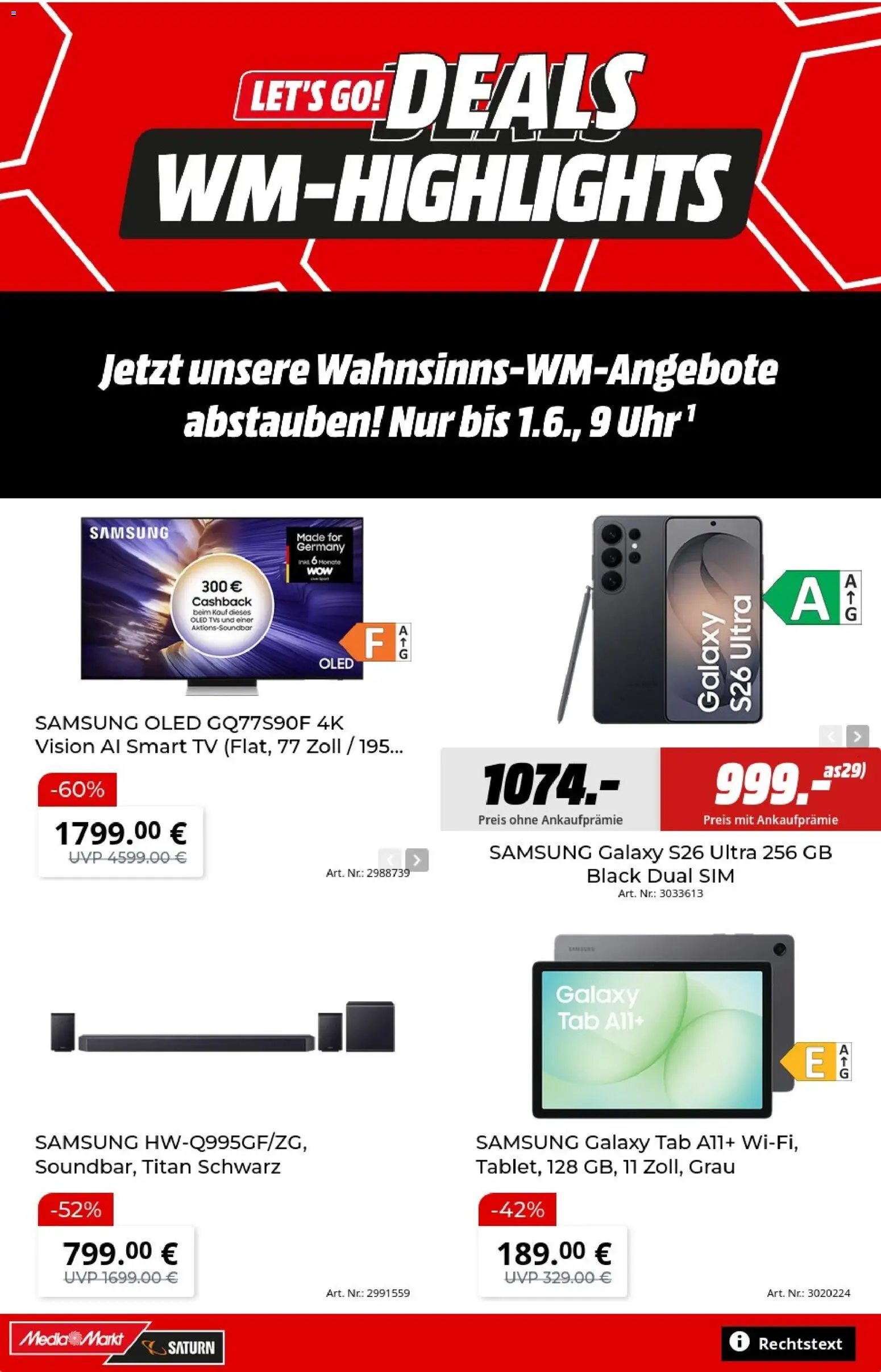 Vorschau von dem Prospekt des Geschäftes Media Markt, gültig ab dem 15.05.2026