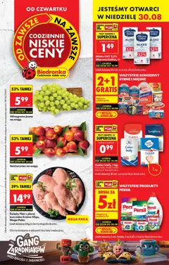 Pogląd gazetki "Biedronka gazetka od czwartku" ze sklepu Biedronka ważnej od 27.08.2026