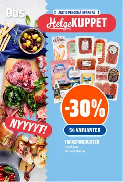 Forhåndsvis Coop Obs Helgemat Kuppet fra butikk Coop Obs gyldig fra 17/09/2026