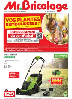 Prévisualisation de Mr Bricolage Folder / Publicité du magasin Mr Bricolage formulaire valide 05/05/2026