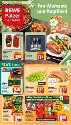 Vorschau von dem Prospekt des Geschäftes Rewe, gültig ab dem 08.06.2026