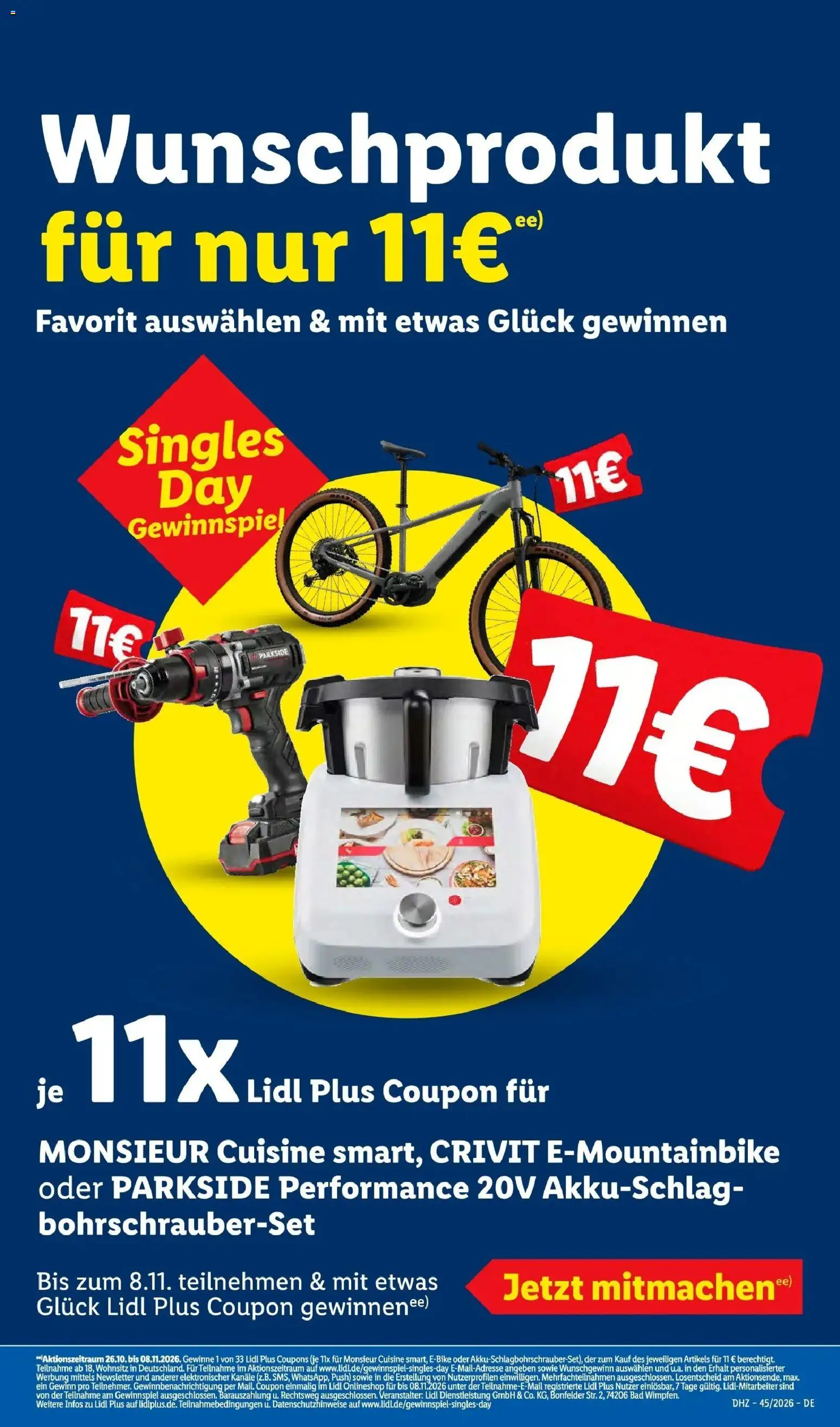Vorschau von dem Prospekt des Geschäftes Lidl, gültig ab dem 02.11.2026 - Bad