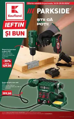 Previzualizarea de cataloage: Kaufland Kaufland Vaslui valabil de la 14.10.2026
