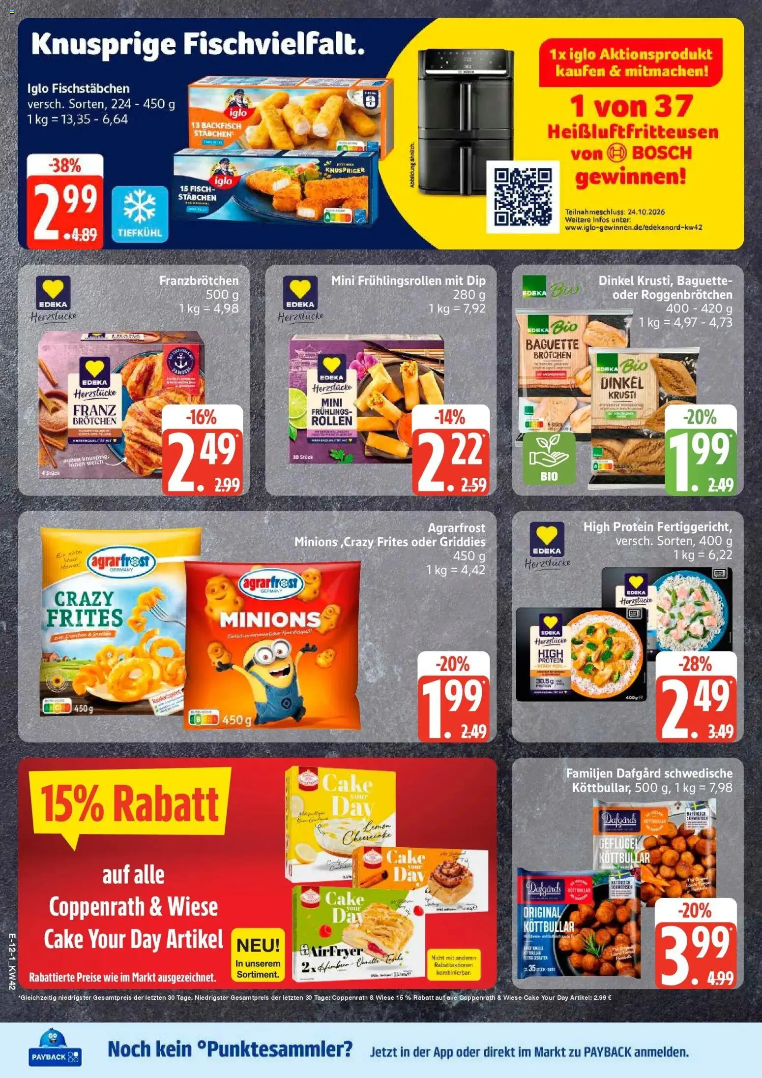 Vorschau von dem Prospekt des Geschäftes Edeka, gültig ab dem 12.10.2026
