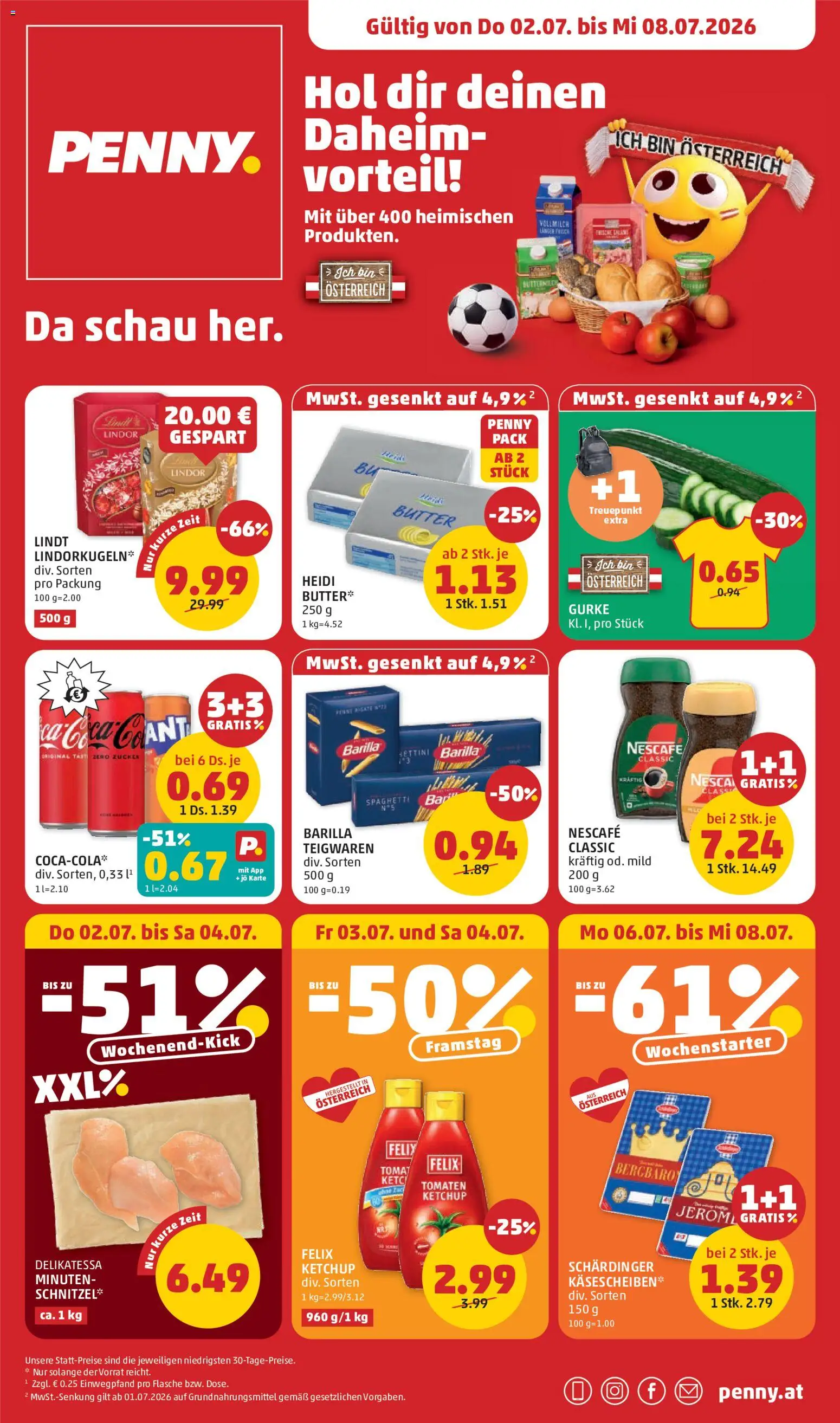 Vorschau der Angebote: Penny Markt Penny Markt Flugblatt gültig ab 02.07.2026