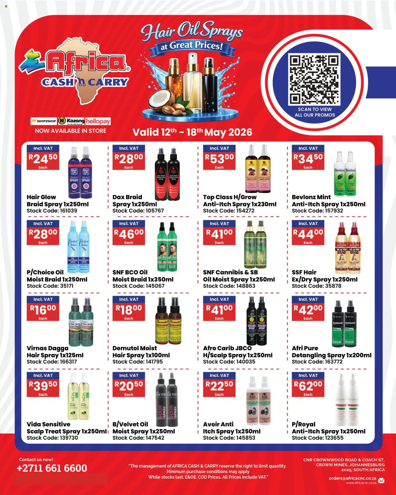 Preview of Africa Cash & Carry flyer valid from 12/05/2026