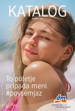 Predogled kataloga iz trgovine DM Drogerie Markt veljaven od 03.08.2026