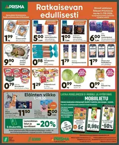 Kaupan Prisma Prisma tarjoukset esikatselu, voimassa 05/10/2026