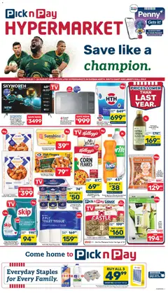 Preview of Pick n Pay flyer valid from 07/08/2026