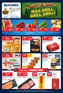 Maxima kliendilehe eelvaade alates 02.06.2026