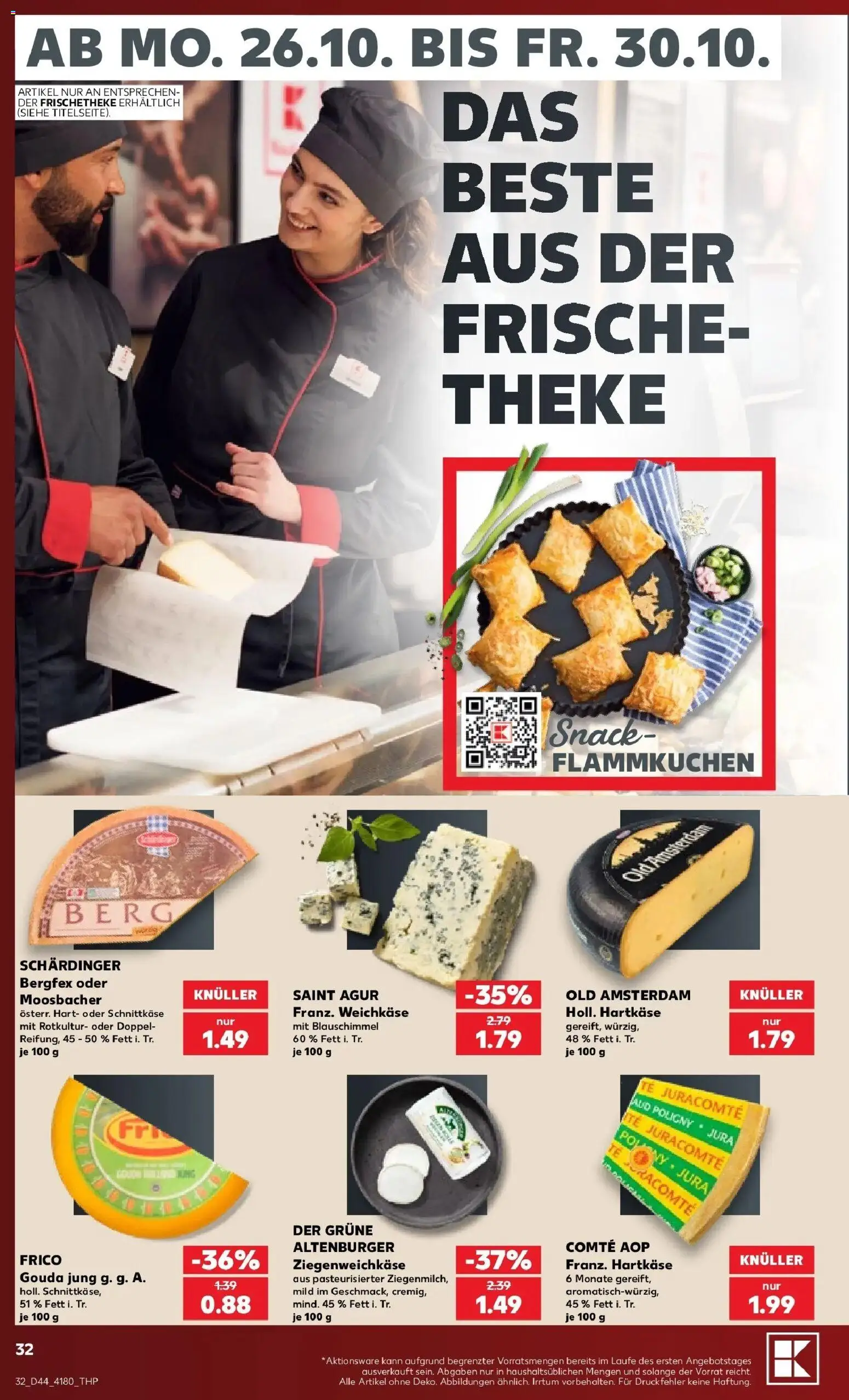 Vorschau von dem Prospekt des Geschäftes Kaufland, gültig ab dem 26.10.2026 - Gouda, Theke