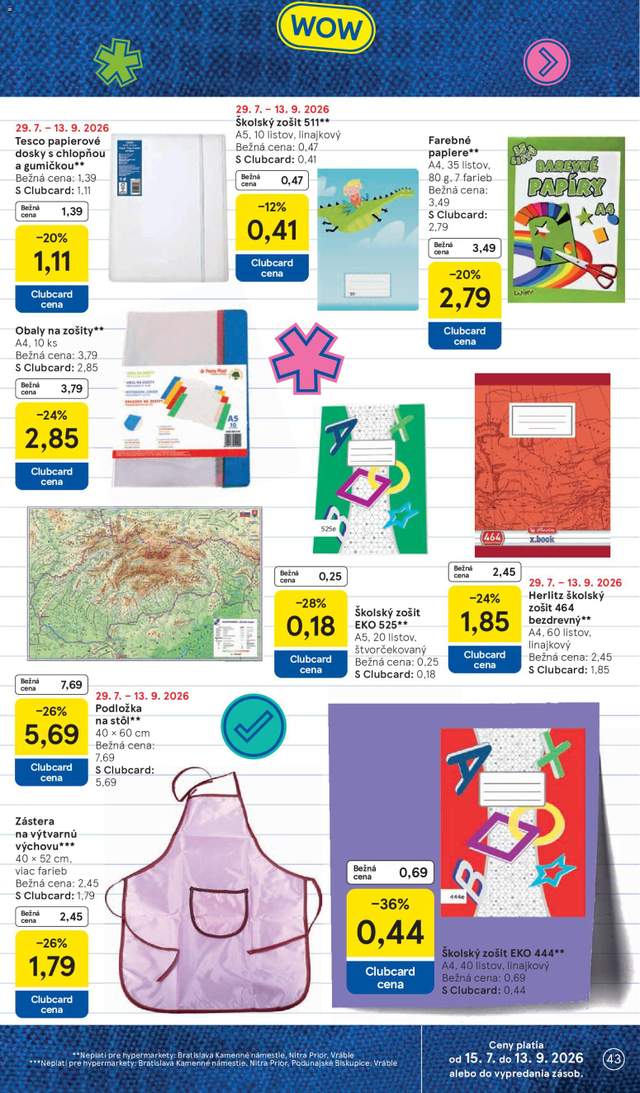 Nový Tesco leták od 29.07.