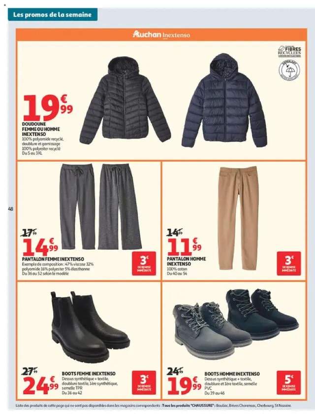 Nouveau catalogue Auchan à partir du 29/09