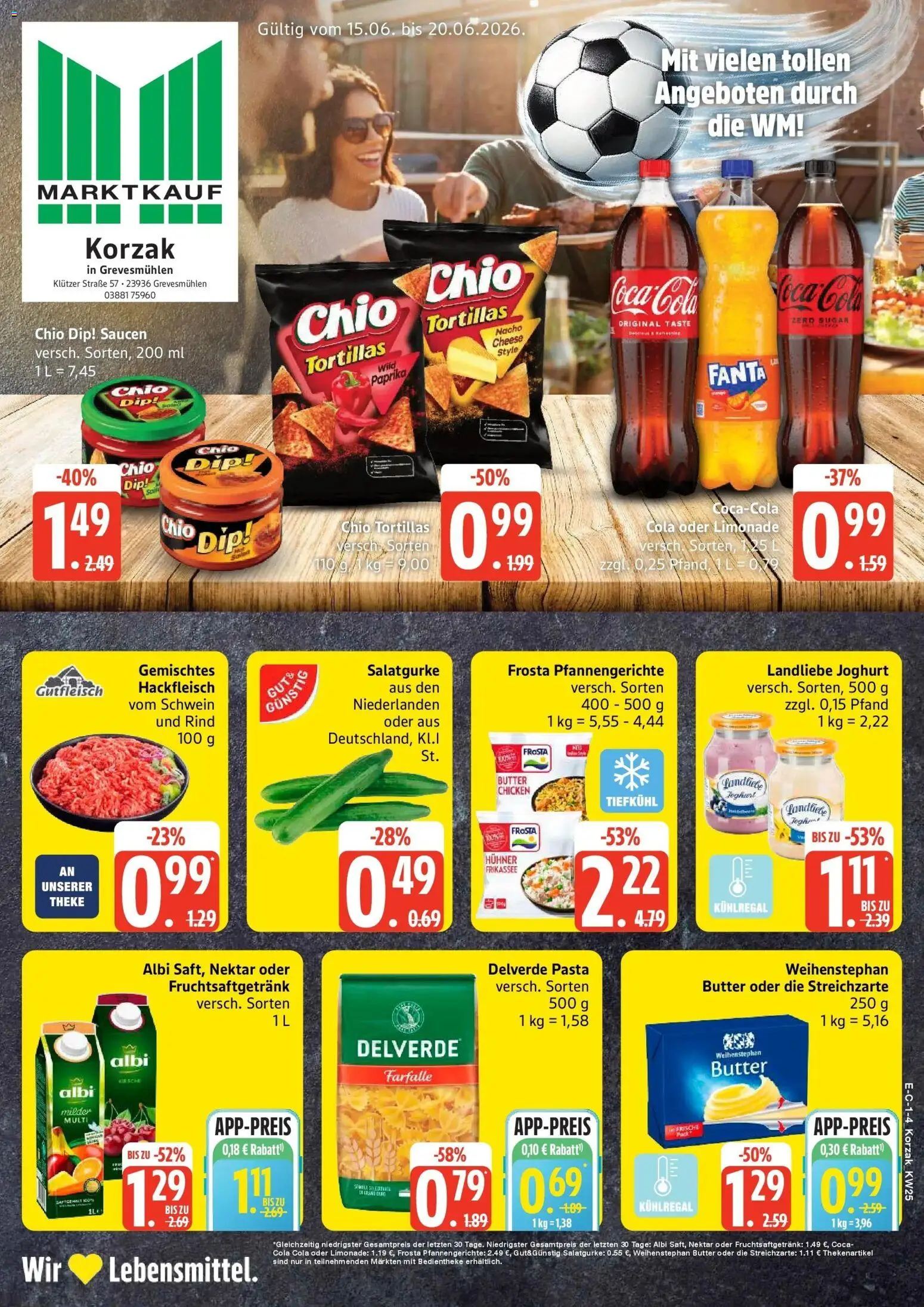 Vorschau von dem Prospekt des Geschäftes Marktkauf, gültig ab dem 15.06.2026