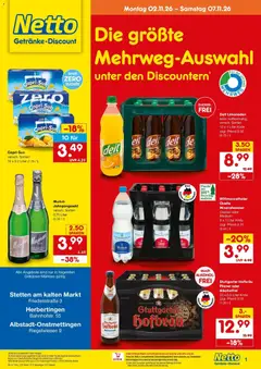 Vorschau von dem Prospekt des Geschäftes Netto Marken-Discount, gültig ab dem 02.11.2026