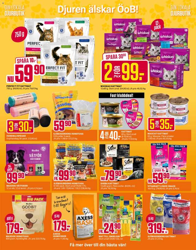 Nytt ÖoB reklamblad från 03/08