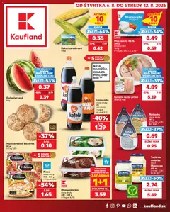 Náhľad Kaufland letáku platného od 06.08.2026