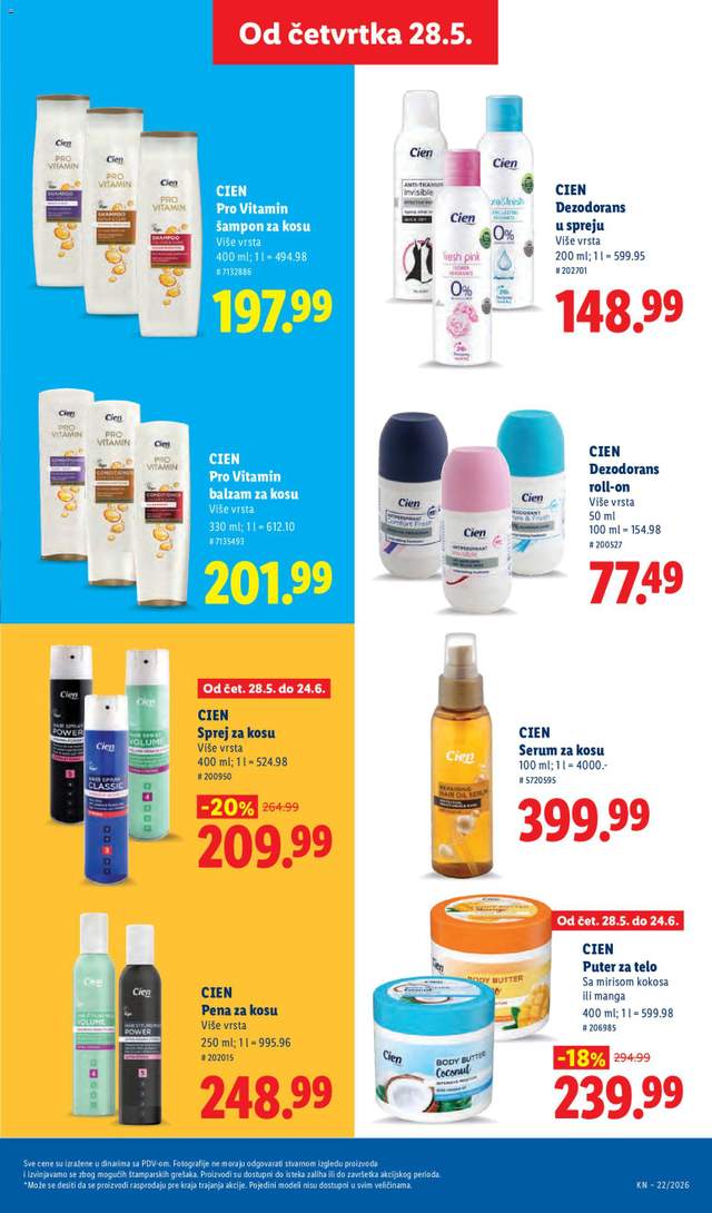 Novi Lidl katalog od 28.05.