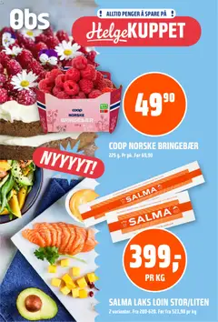 Forhåndsvis Coop Obs kundeavis fra butikk Coop Obs gyldig fra 06/08/2026