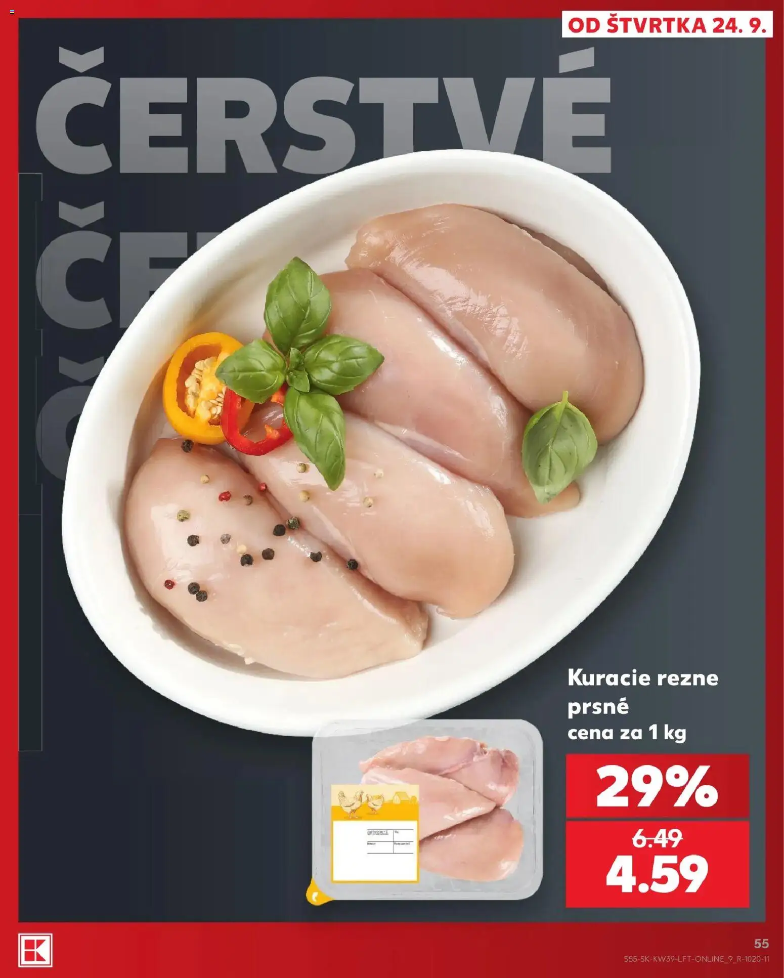 Náhľad Kaufland letáku platného od 24.09.2026