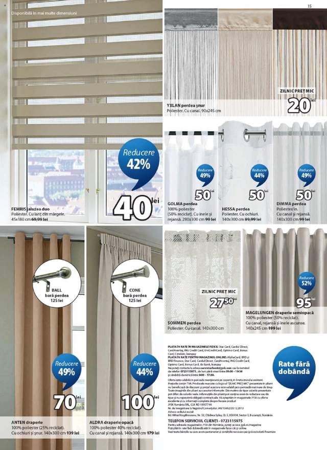Noul catalog Jysk de la 04.08.