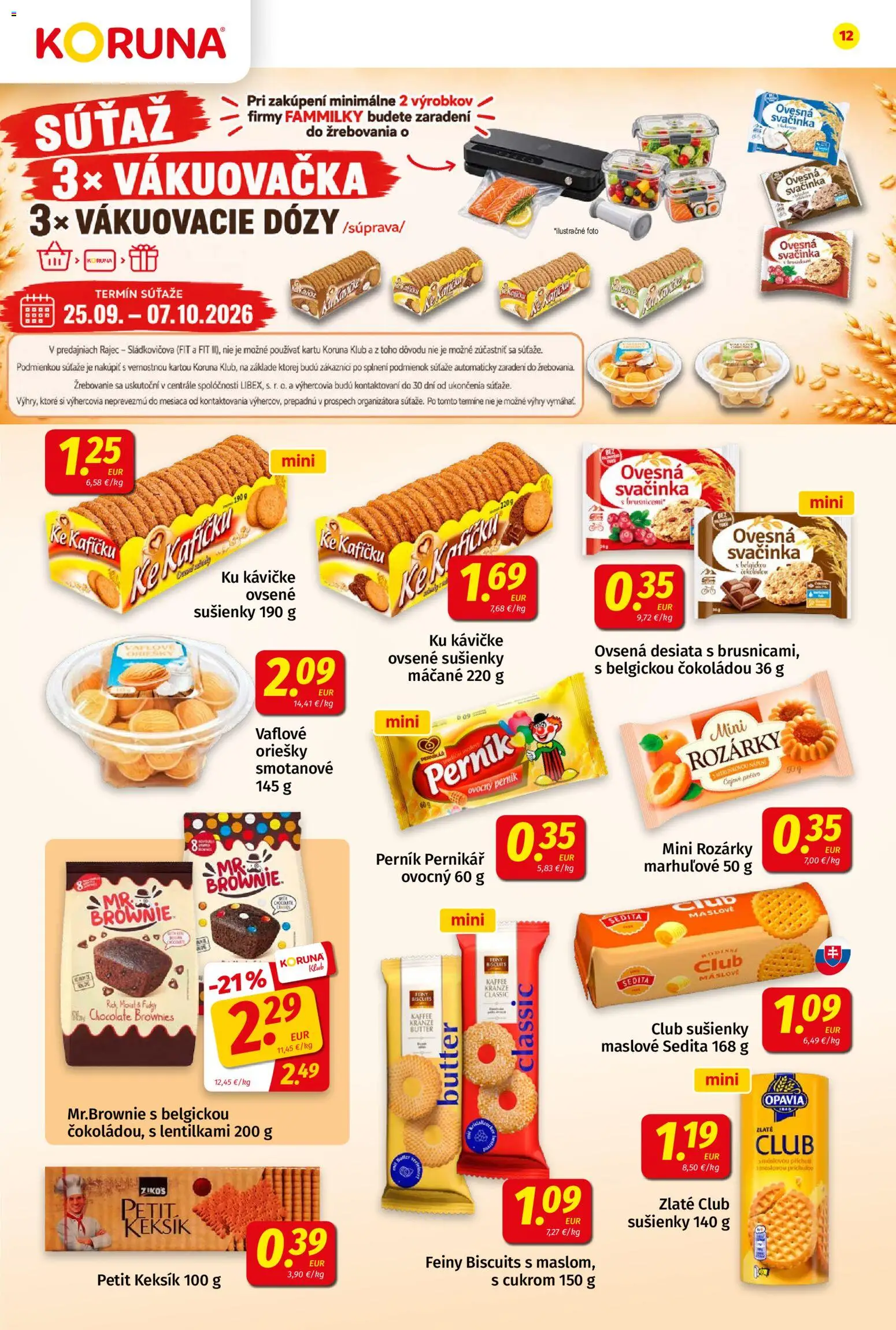Náhľad Koruna letáku platného od 25.09.2026