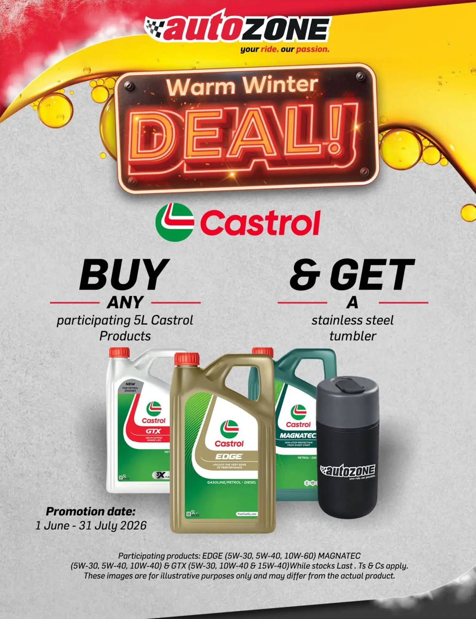 Preview of AutoZone flyer valid from 01/07/2026