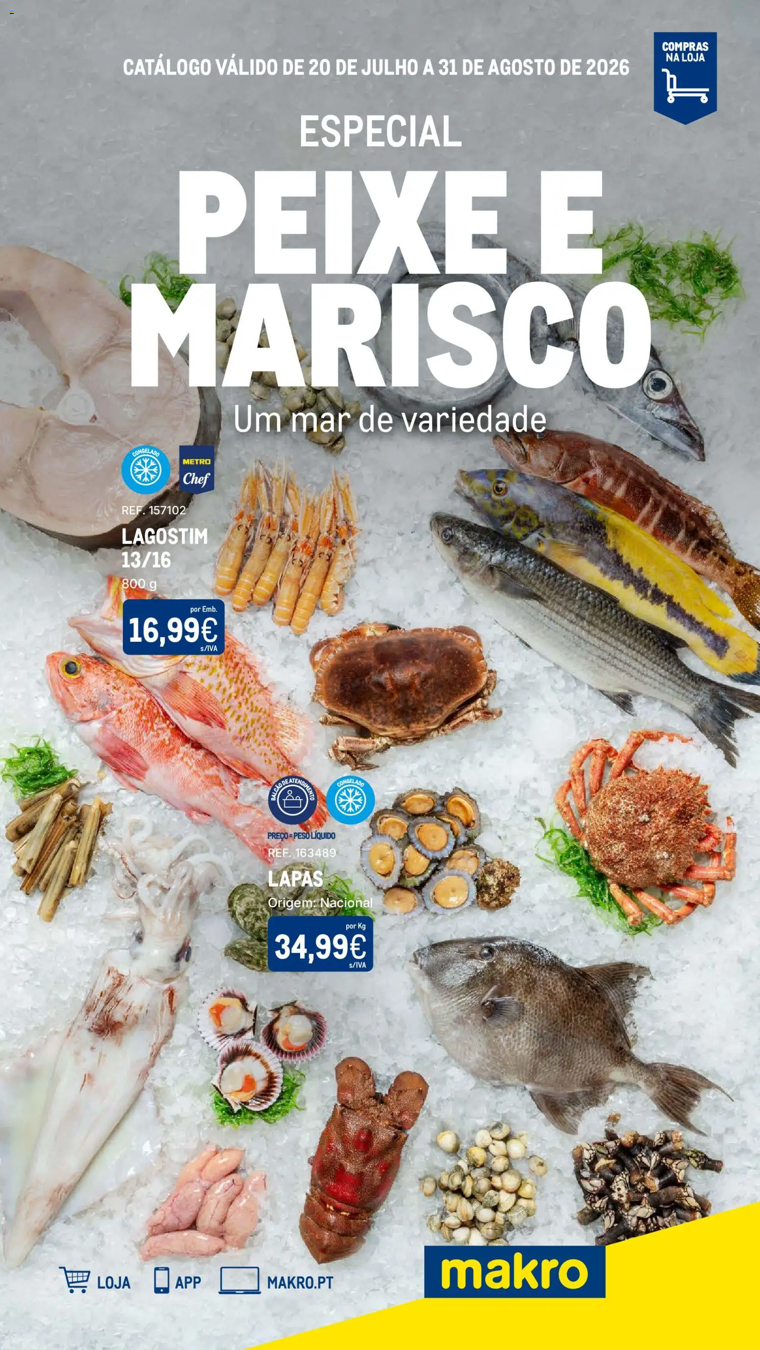 Pré-visualização do folheto da loja Makro válida a partir de 20/07/2026