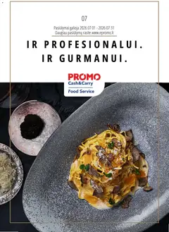 ePromo parduotuvės leidinio ePromo leidinys - Food service galiojančio nuo 2026.07.01 peržiūra