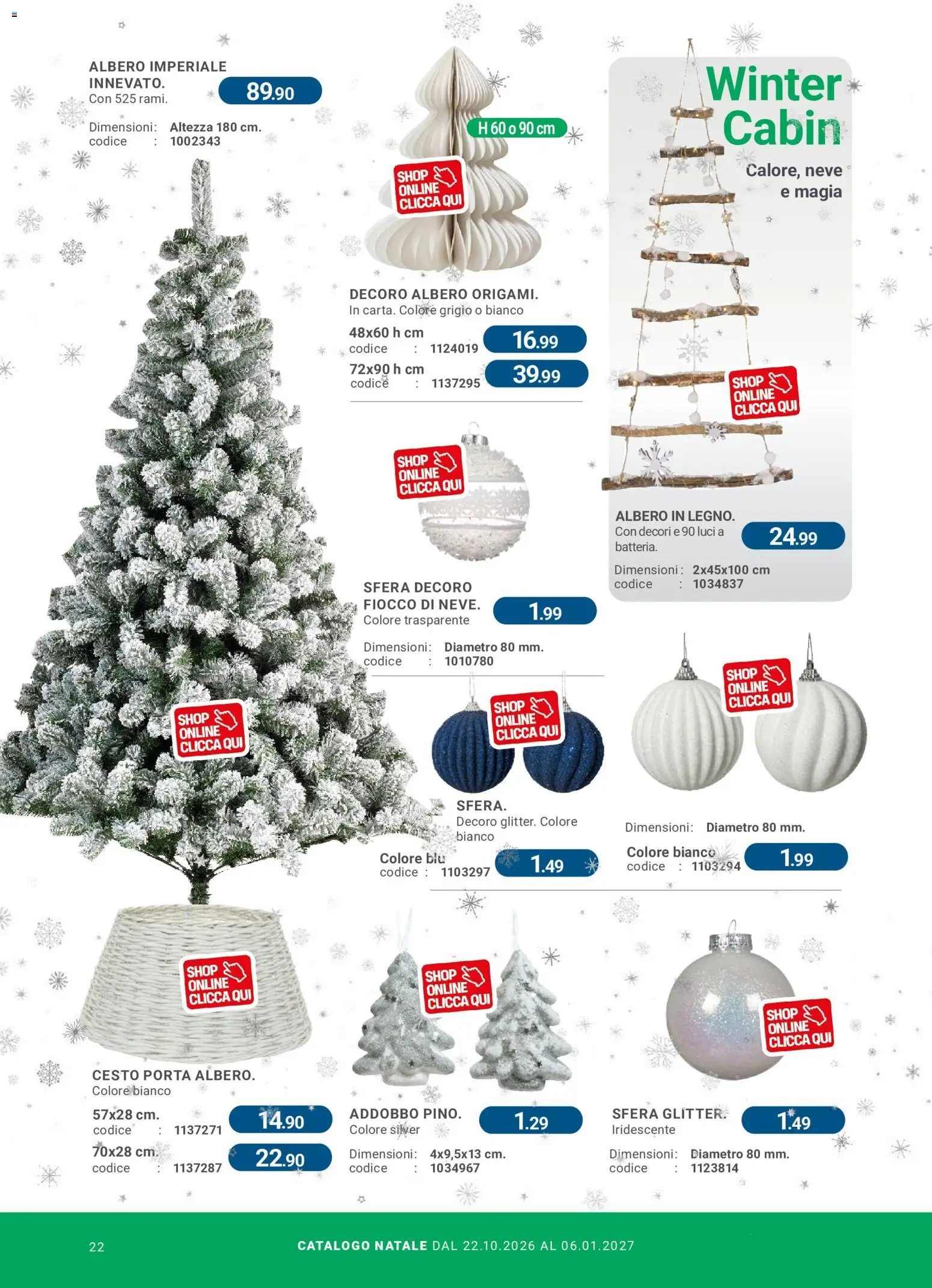 Anteprima dell'opuscolo CFadda volantino Natale dal negozio CFadda valido da 22/10/2026 - Porta