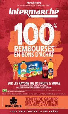 Prévisualisation de Intermarché - C'est notre anniversaire du magasin Intermarché formulaire valide 08/09/2026