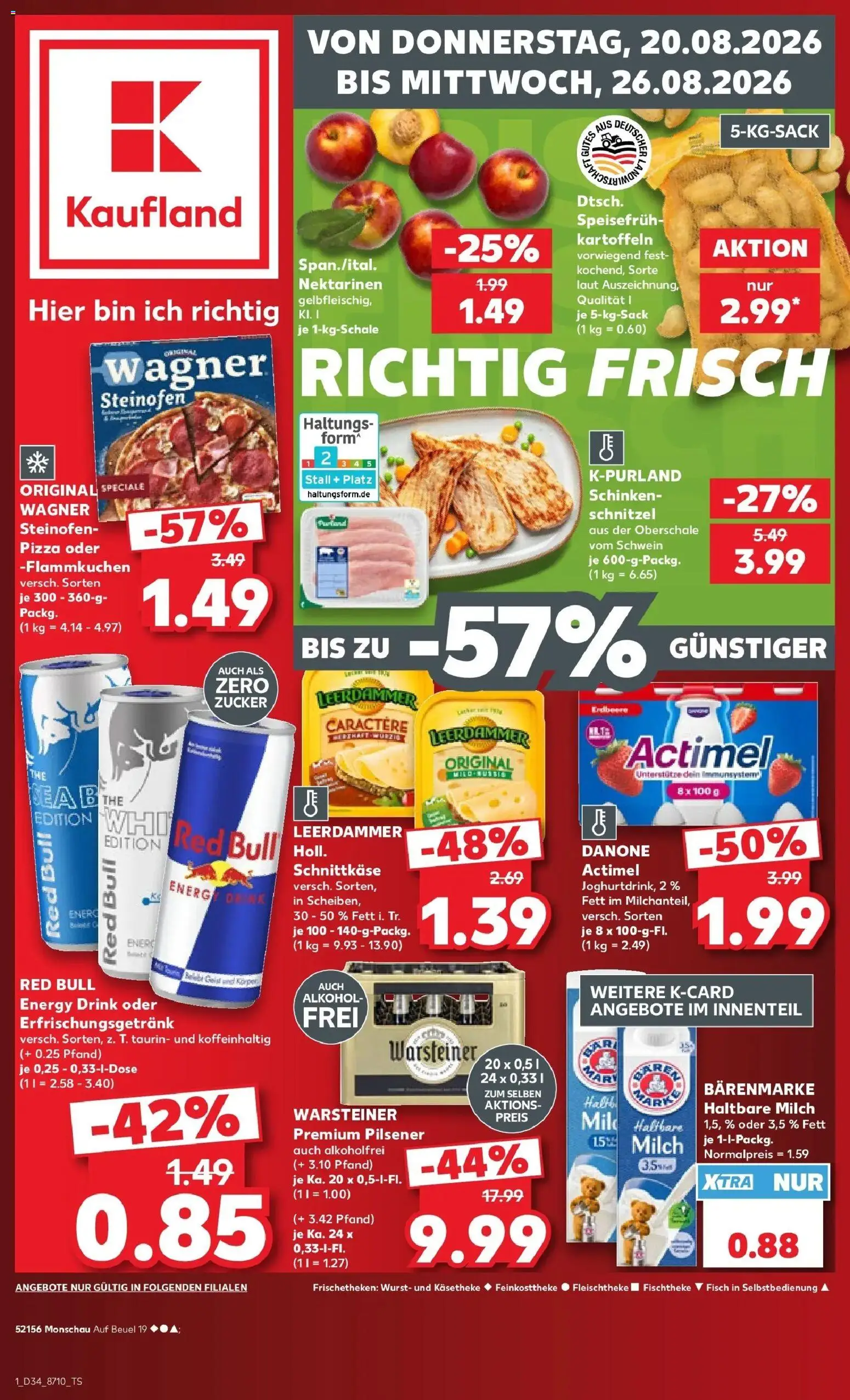 Vorschau von dem Prospekt des Geschäftes Kaufland, gültig ab dem 20.08.2026