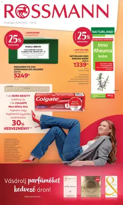 Rossmann - Rossmann akciós újság megtekintése, amely érvényes 2026.09.21.-től