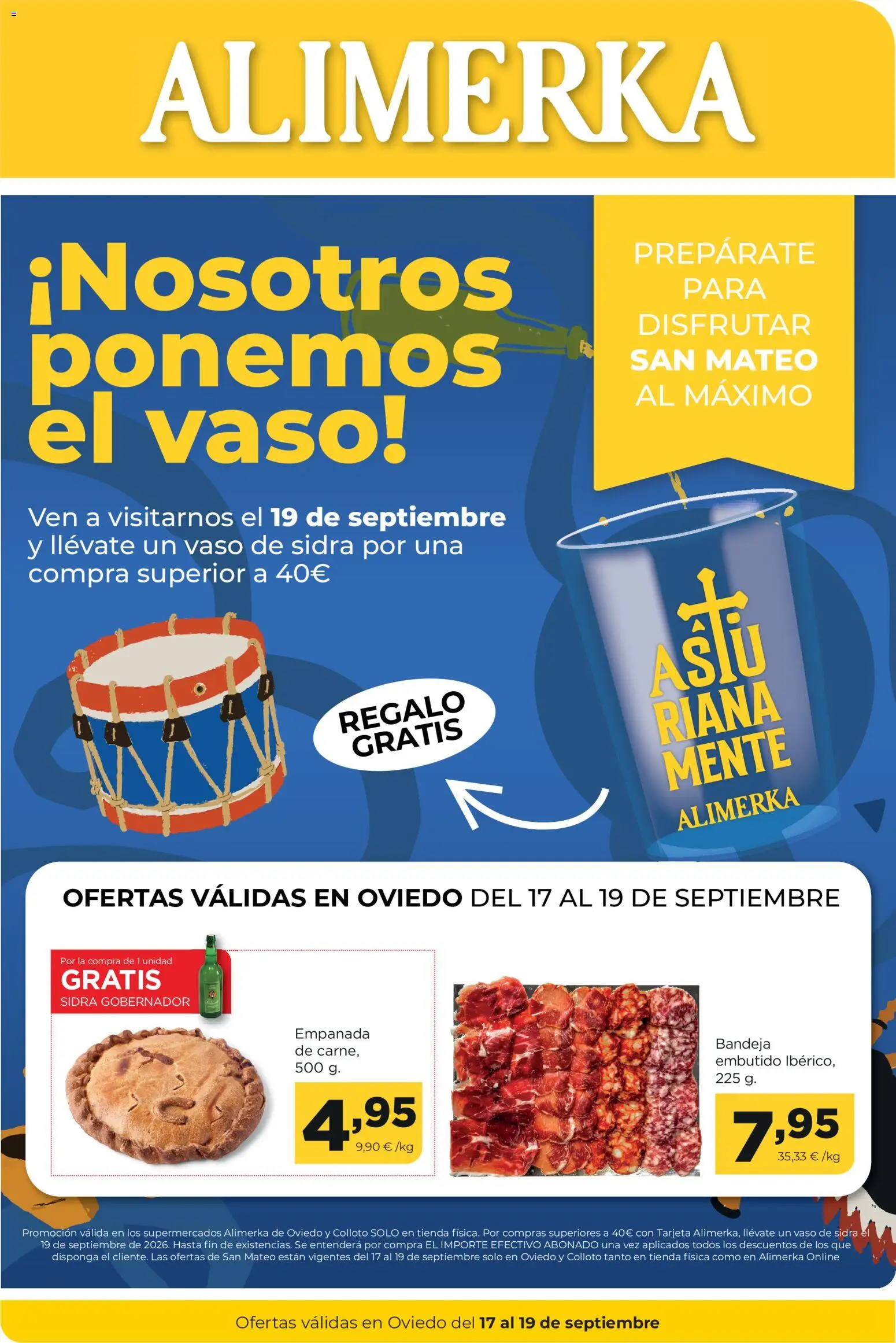 Vista previa del folleto de la tienda Alimerka válido desde el 17/09/2026 