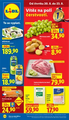 Náhled nabídky: Lidl Lidl leták platný od 20.08.2026