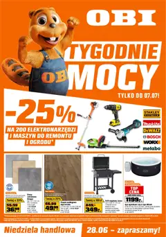 Pogląd gazetki "OBI gazetka" ze sklepu OBI ważnej od 17.06.2026