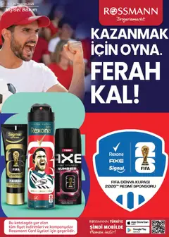 Rossmann Rossmann Haziran Kişisel Bakım Kataloğu 01.06.2026 - Broşürünün önizlemesi