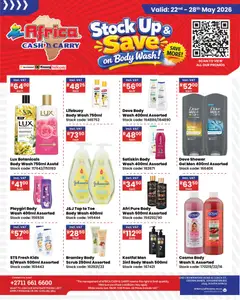 Preview of Africa Cash & Carry flyer valid from 22/05/2026