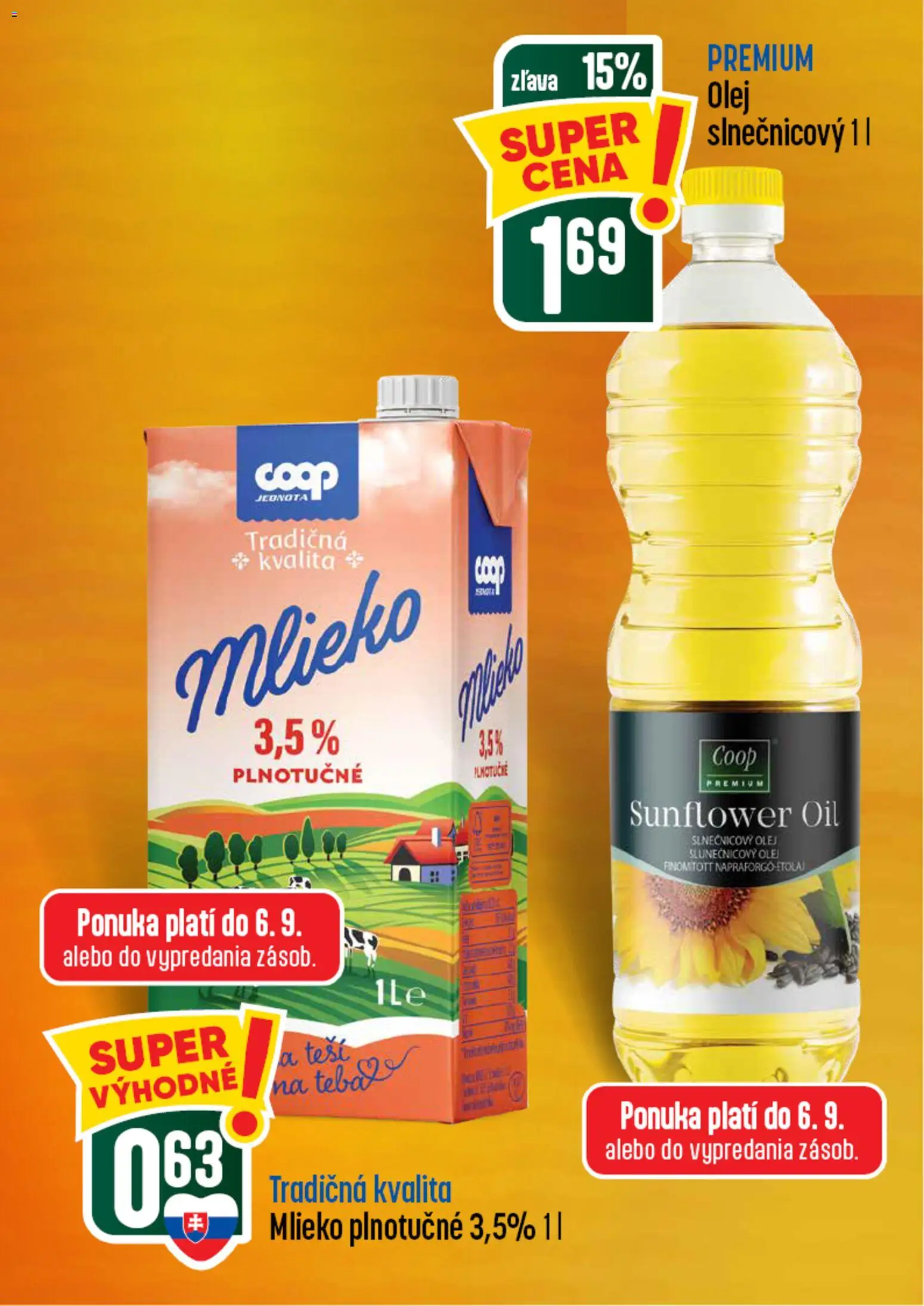 Náhľad COOP Jednota letáku platného od 03.09.2026