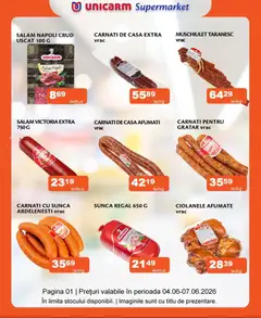 Previzualizarea de cataloage: Unicarm Unicarm Catalog Carne valabil de la 04.06.2026