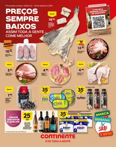 Pré-visualização do folheto da loja Continente válida a partir de 22/09/2026