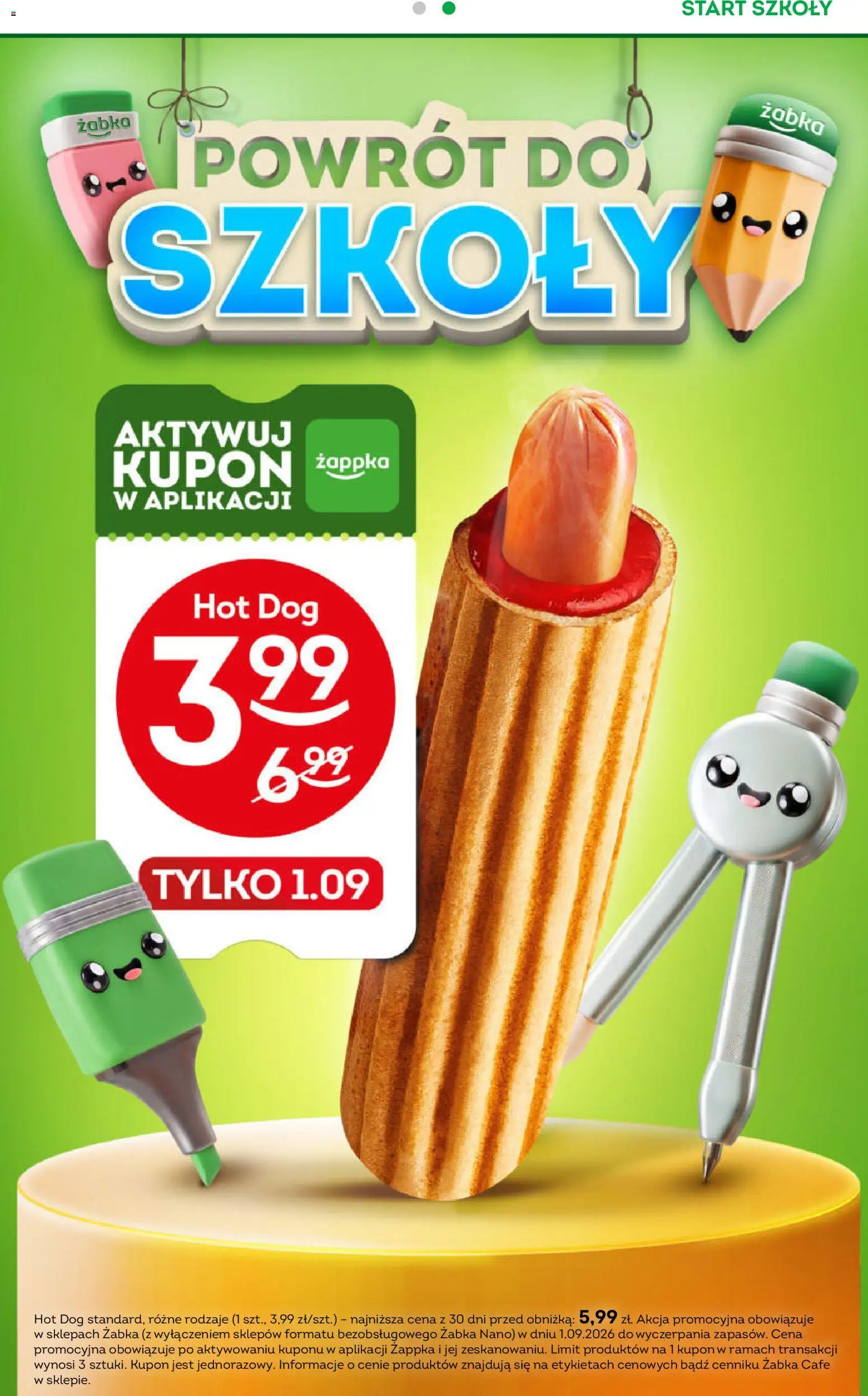Pogląd gazetki "Żabka gazetka" ze sklepu Żabka ważnej od 26.08.2026