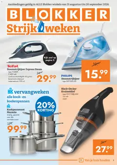 Voorbeeld van Blokker folder van winkel Blokker geldig vanaf 31-08-2026