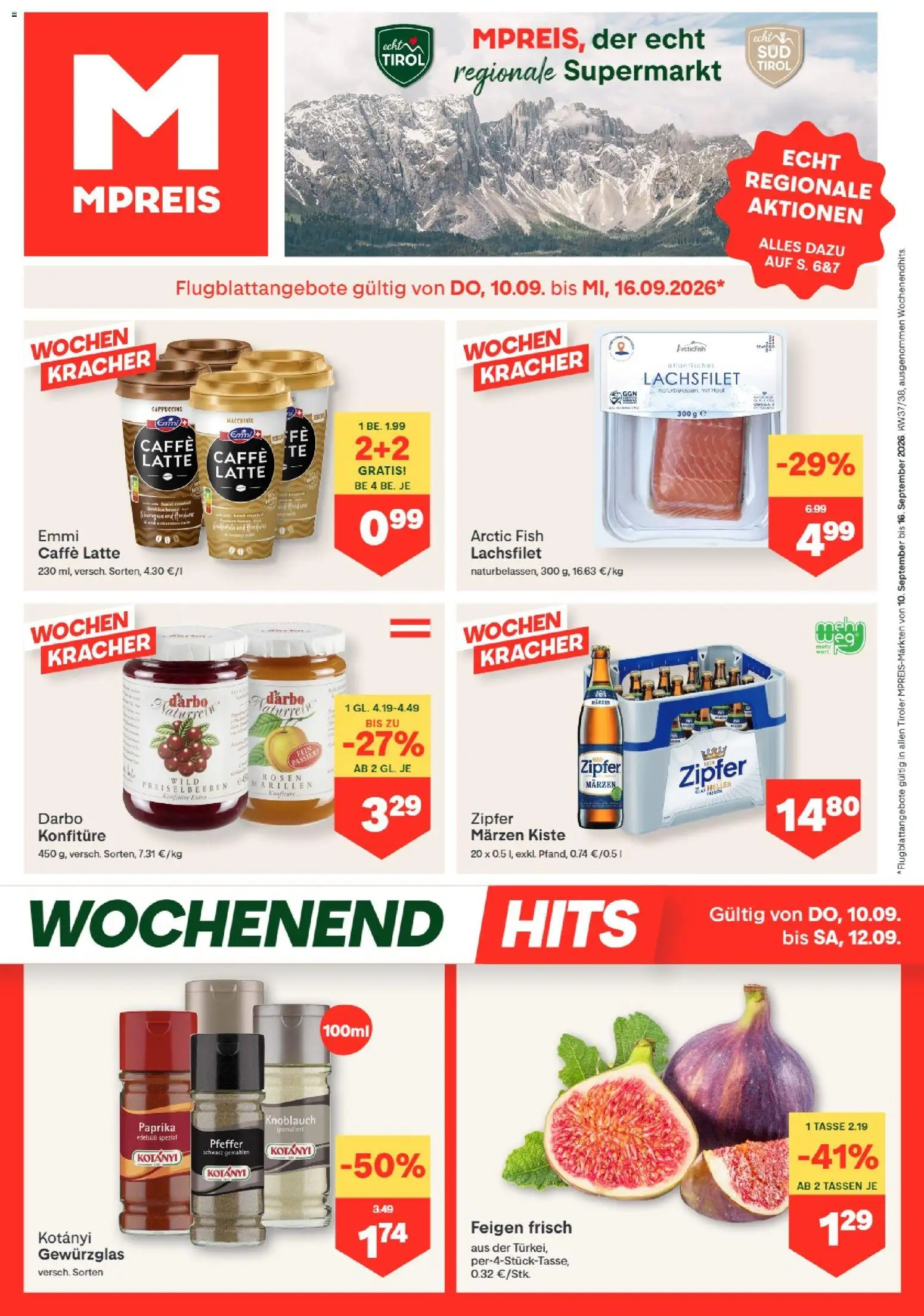 Vorschau der Angebote: MPREIS MPREIS Absam gültig ab 10.09.2026